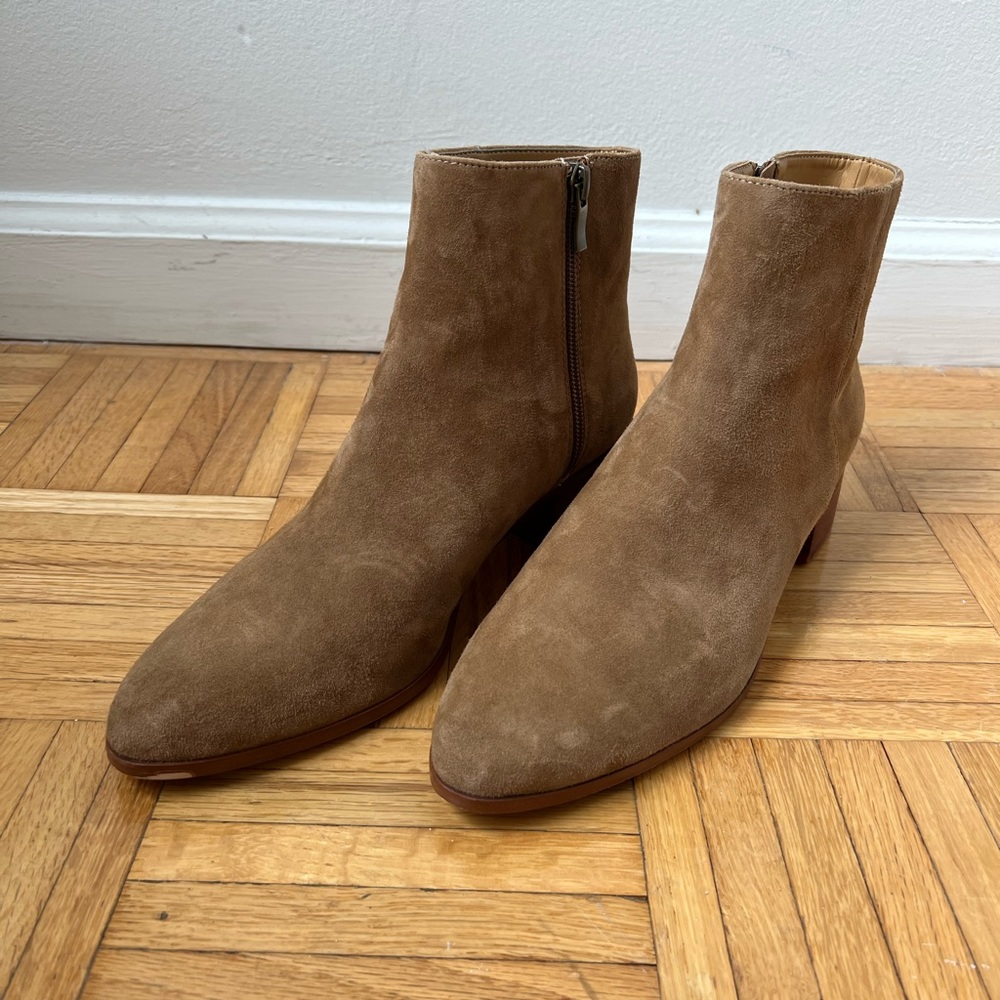 Tan Booties - Picture 2 of 5